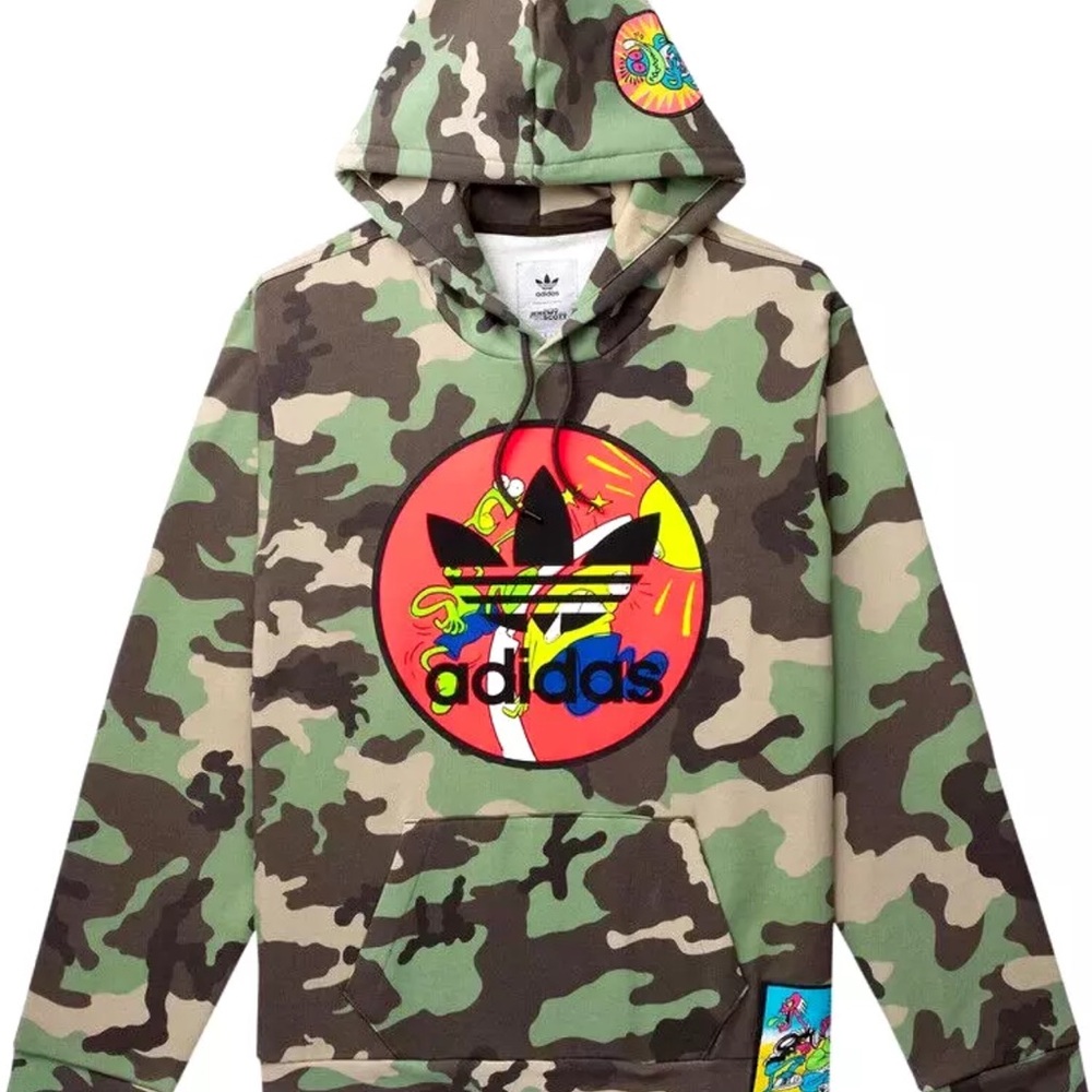 ✔️ADIDAS X JEREMY SCOTT CAMO HOODIE